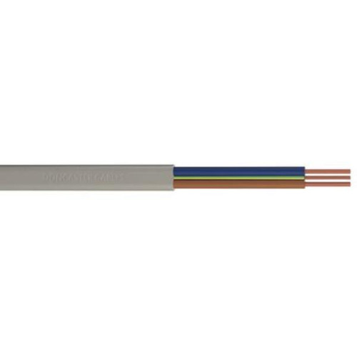 Doncaster Earthsure Cable, 2 Core, 1mm + 1mm, Grey