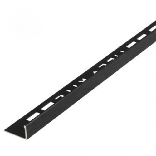 Tile Rite Bls219 L Shaped Trim, Black, 2400 x 23.5 x 12 mm