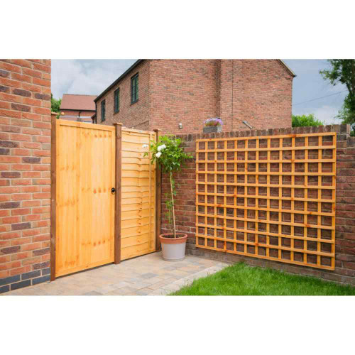 Grange Heavy Duty Square Trellis, Golden, 0.3m