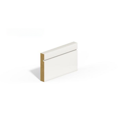18mm x 69mm Square Grooved Mdf Architrave, 4.2m
