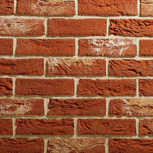 65mm TBS Hengrave Red Multi Facing Brick