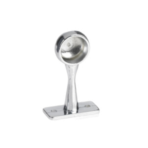 Rothley Standard End Brackets, 25mm, Chrome Plated