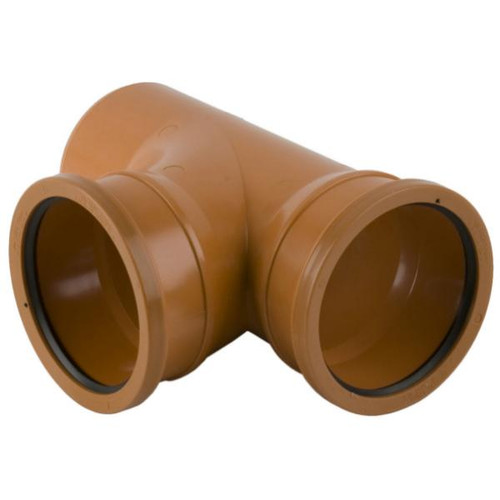 Brett Martin Underground Double Socket Branch, 110mm x 110mm, 87.5 Degree