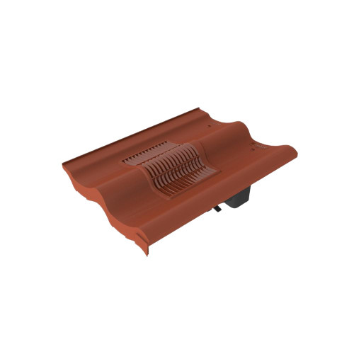 Timloc Double Pantile Tile Vent, Red