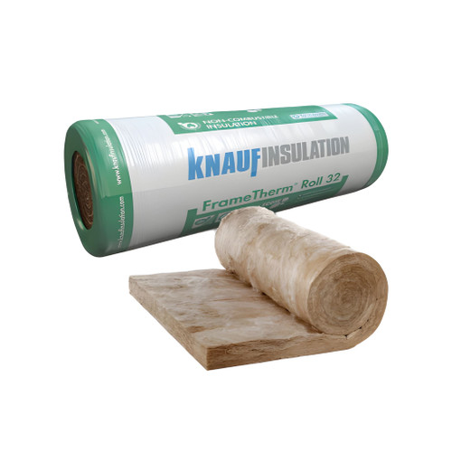 Knauf Frametherm Roll 32 Ready-Cut, 140mm x 380mm x 3, 3.192m2
