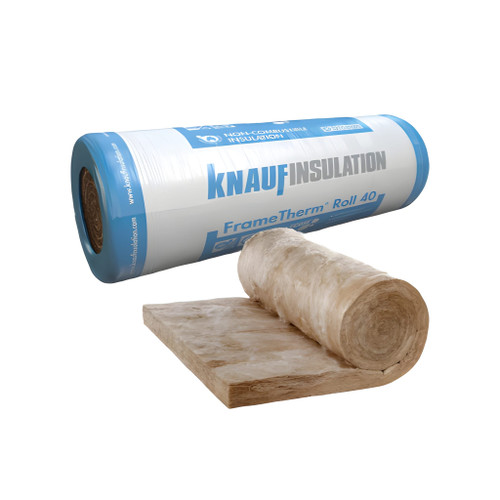Knauf Frametherm Roll 40, 90mm, 2 x 570, 14.25sqm