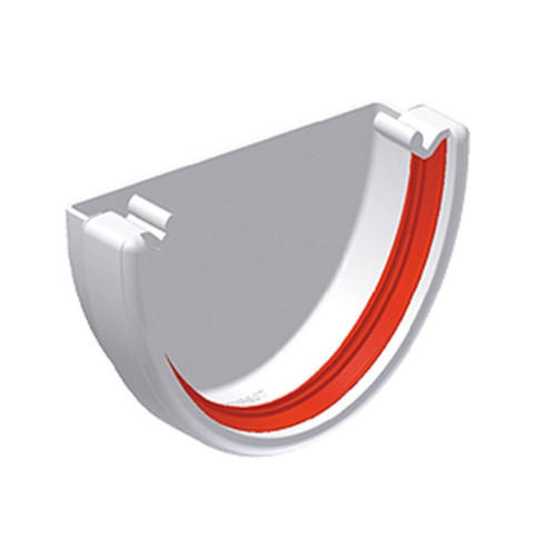 Freeflow Deep External Stopend, White