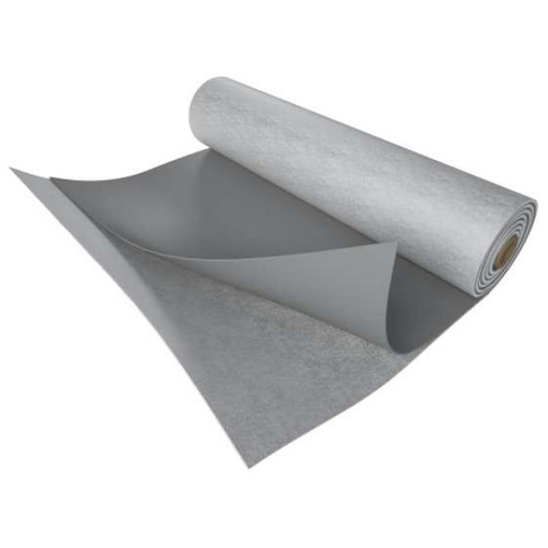 Fatra Ff807 Fleece-Backed Pvc Membrane Adh, 2.6mm, 1.3m x 15.4m, Anthracite