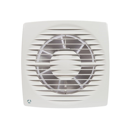 Airflow Aura Bathroom Fan With Timer And Humidistat, 125mm