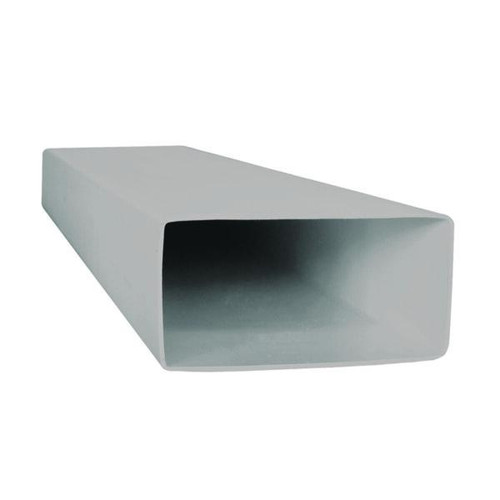 Manrose Low Profile Rectangular Pvc Ducting, 110mm x 54mm x 2000mm