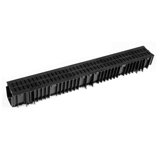 Clark Polypropylene Channel And Heel Guard Grate B125 1m