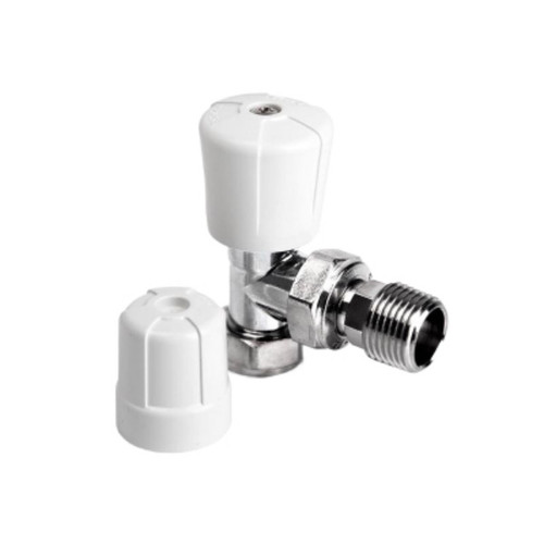 Inta Iten Angled Radiator Valve, 15mm