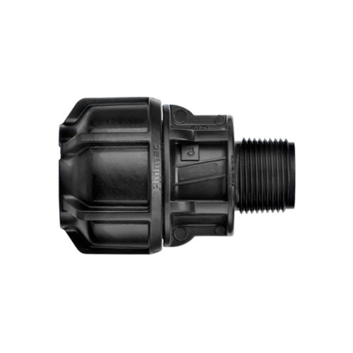 Philmac Metric/Imperial End Connector, 25mm/3/4" x 3/4"