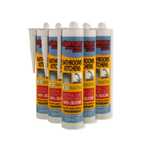 Classi Neutral Cure 100% Silicone, 310ml, White