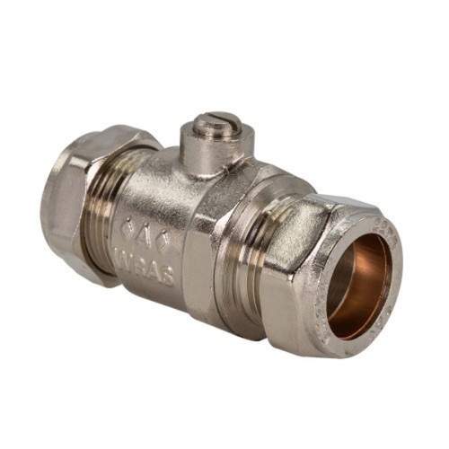 Chrome Full Bore Isolating Valve, 15mm