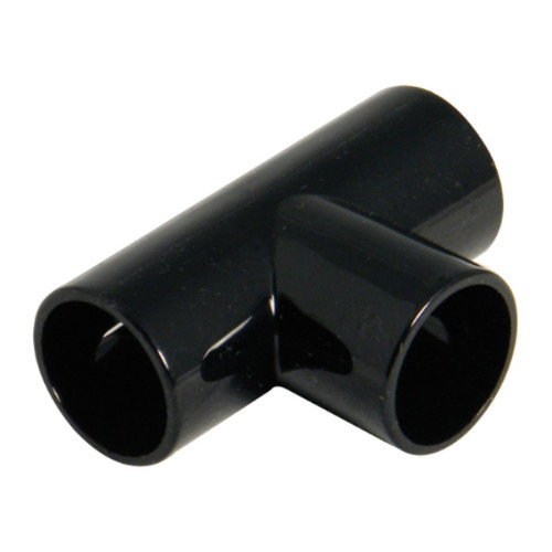 Floplast 21.5mm Overflow Tee, Black