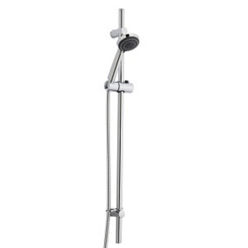 Nevis Extended Height Shower Kit, Chrome Plated