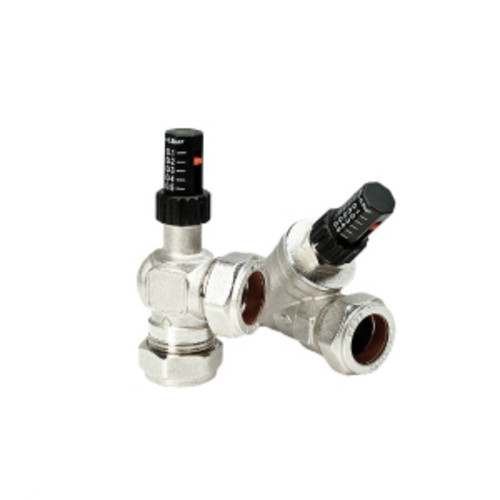 Intatec Angled Auto Bypass Valve, 28mm