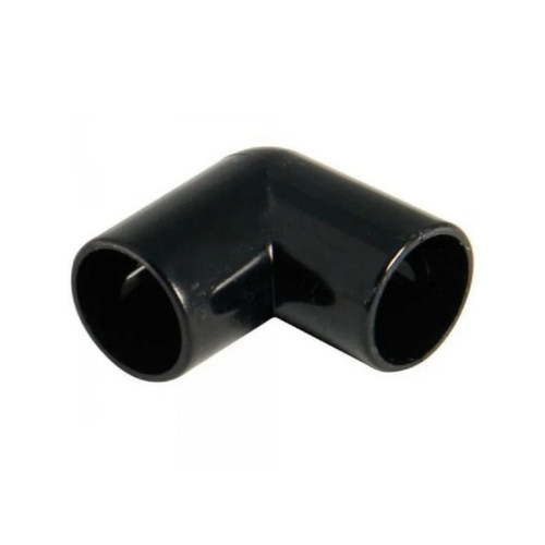 Floplast 21.5mm Black Offset Bend 90 Degree