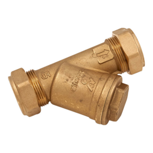 1" Y Pattern Strainer With Isolation