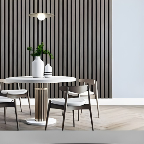 Tile Rite Acoustic Wall Panel WDP002, Chestnut/Black, 2400 x 600 x 21 mm