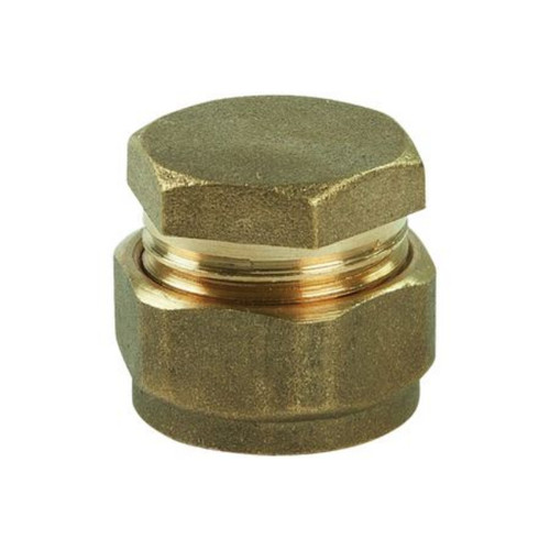 15mm Compression Stop End DZR