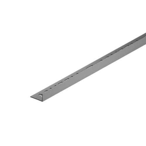 Tileasy Grey Square Edge Plastic Trim, 10mm