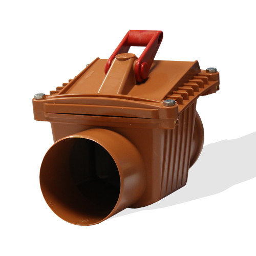 Fernco Backwater Valve, 100mm, Single Flap