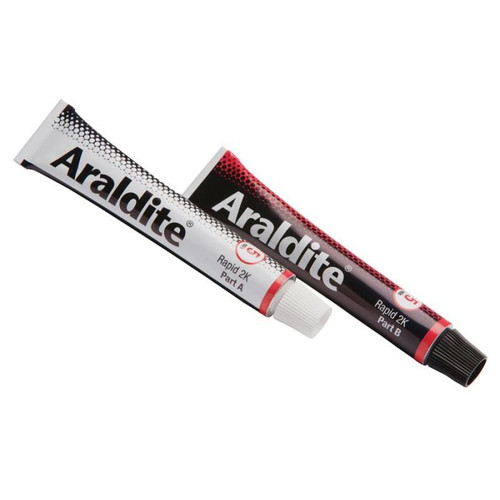Araldite Rapid Epoxy 15ml Tube, Pack of 2 Components