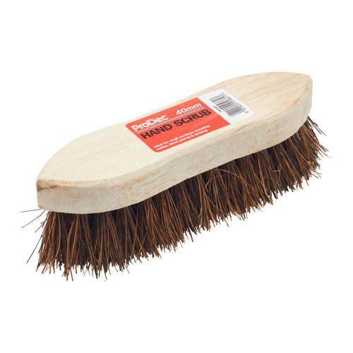 Prodec Long Fibre Hand Scrub Brush, 9"