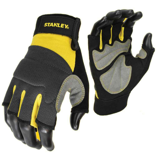 Stanley Fingerless Performance Gloves, Large