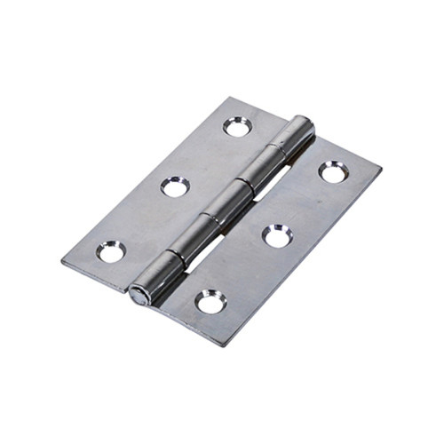 Butt Hinge Fixed Pin, 100mm x 70mm, (2 Pcs)