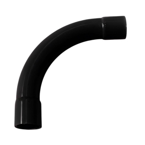 M/Tufflex Mnb2bk Plain Bend, 20mm, Black
