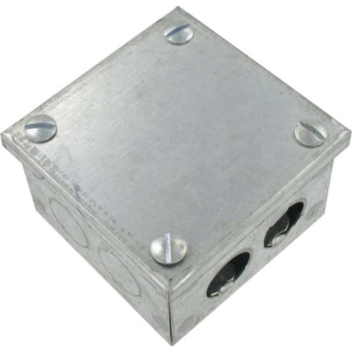 Deligo Adaptable Box, 100mm x 100mm x 50mm, With K/O