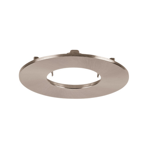 Aurora 90mm Fixed Flat Bezel, Satin Nickel