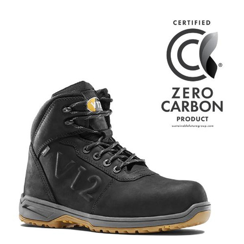 V12 Lynx Black S3 Hi Esd Wr Hro Src Boot, Size 7
