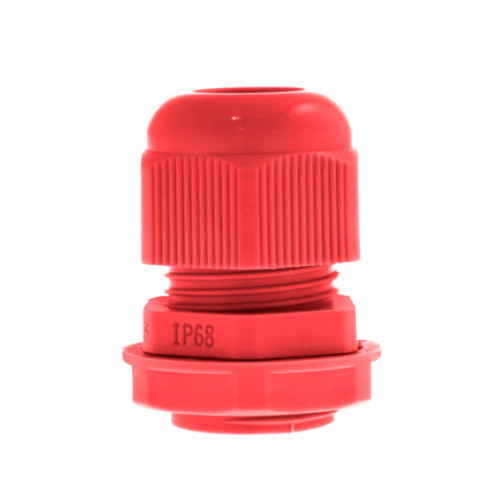 Unicrimp QCGM20red 20mm Ip68 Dome Top Gland, Red