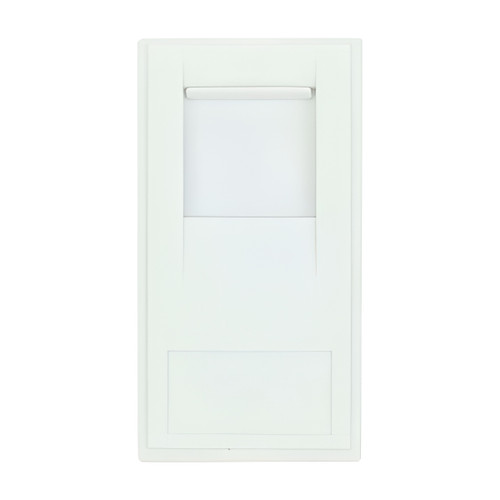 Mode Mm480wh Rj45 Cat5e Euro New Media Module, White