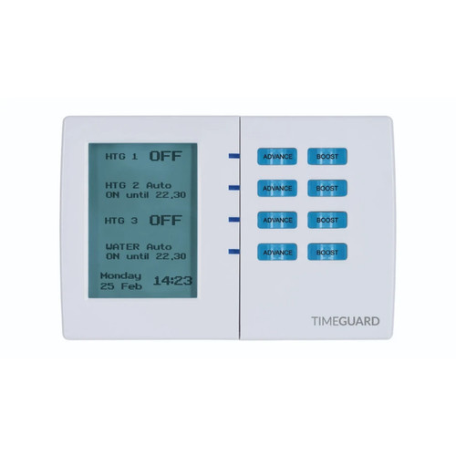 Timeguard Trt039n 7 Day Digital Heating Programmer, 4 Channel
