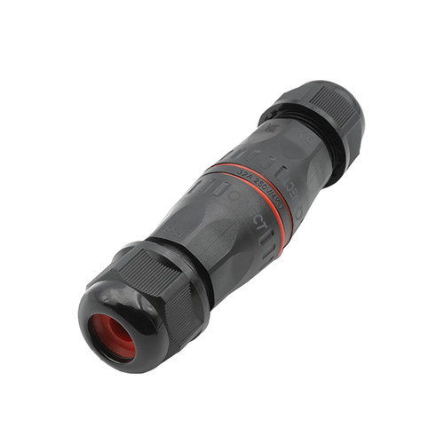 Unicrimp Qoe3032blk Ip68 Flex Connector, 32a, Inline