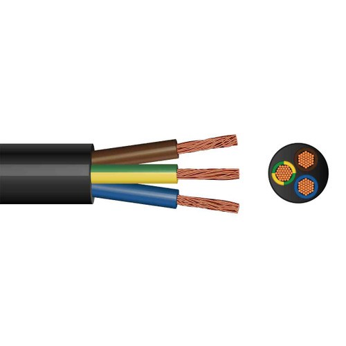 PitaCs 3 Core Black Flex, 0.75mm, 50m