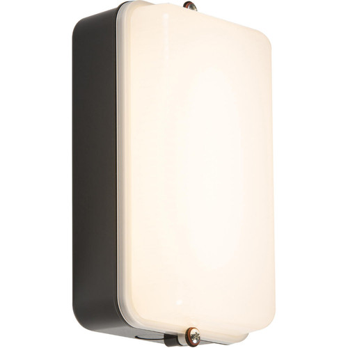 Mla Amledb 5w Led Amenity Wall Rectangle, Black/Opal, Ip54
