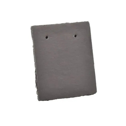 Sandtoft Concrete Plain Eaves Tile, Dark Grey