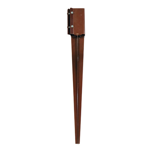 Drive In Post Spike, Bolt Secure, Oxide Red, 75mm x 750mm