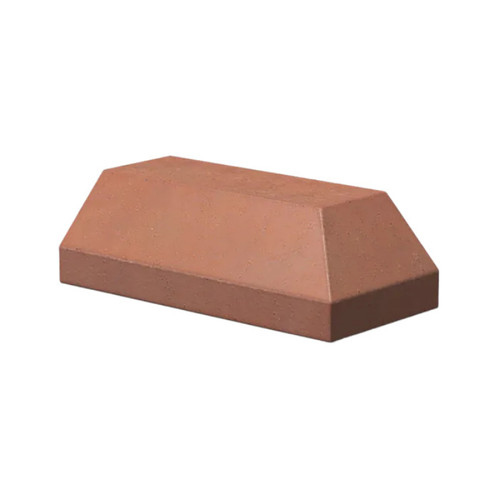 Plinth Stretcher Extension Corner, Smooth Red, Right Hand