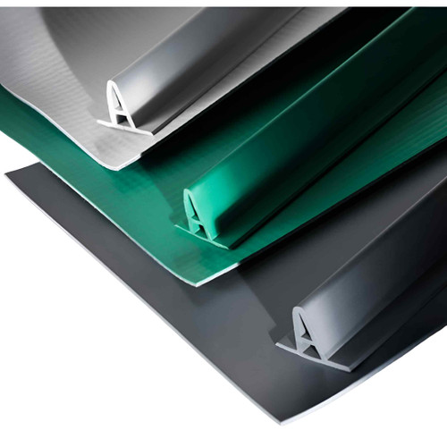 Fatra FF814 Pvc Standing Seam Profile, 2m, Anthracite