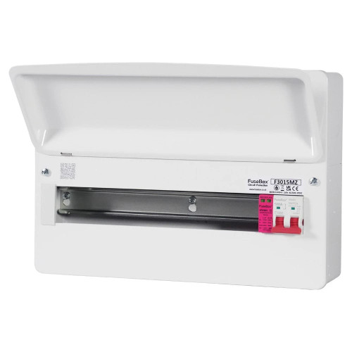 Fusebox 100a Main Switch, 15 Way, T2 Spd, Including Tail Clamp