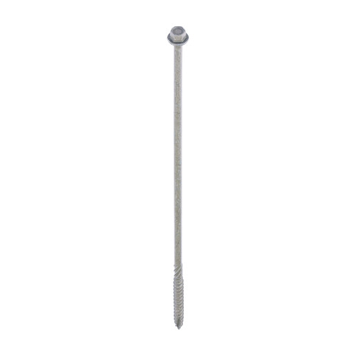 Timco Timber Frame Screw, Hex Head, Green, 6.7 x 250mm, 50 Pieces