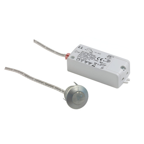 Eld Pirsentim-Silv Pir Sensor Switch, 20mm Cut Out