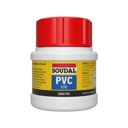 Soudal Pvc Adhesive Cement, 100ml, Clear